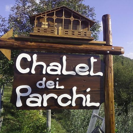Chalet Dei Parchi Bed & Breakfast Saracinesco ภายนอก รูปภาพ