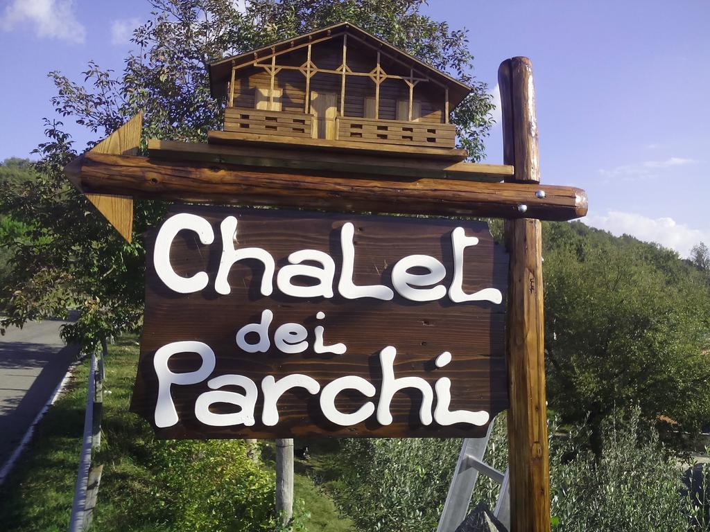 Chalet Dei Parchi Bed & Breakfast Saracinesco ภายนอก รูปภาพ