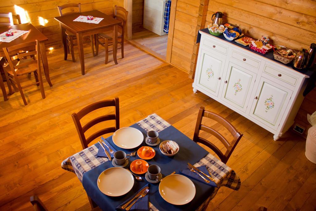 Chalet Dei Parchi Bed & Breakfast Saracinesco ภายนอก รูปภาพ