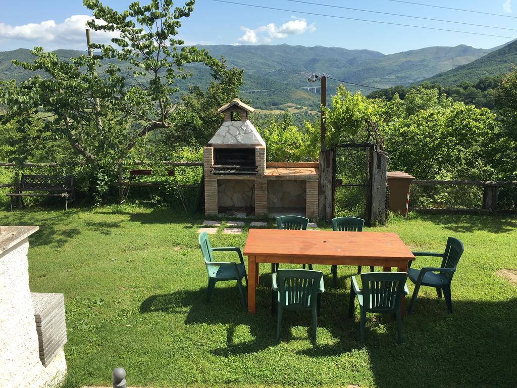 Chalet Dei Parchi Bed & Breakfast Saracinesco ภายนอก รูปภาพ